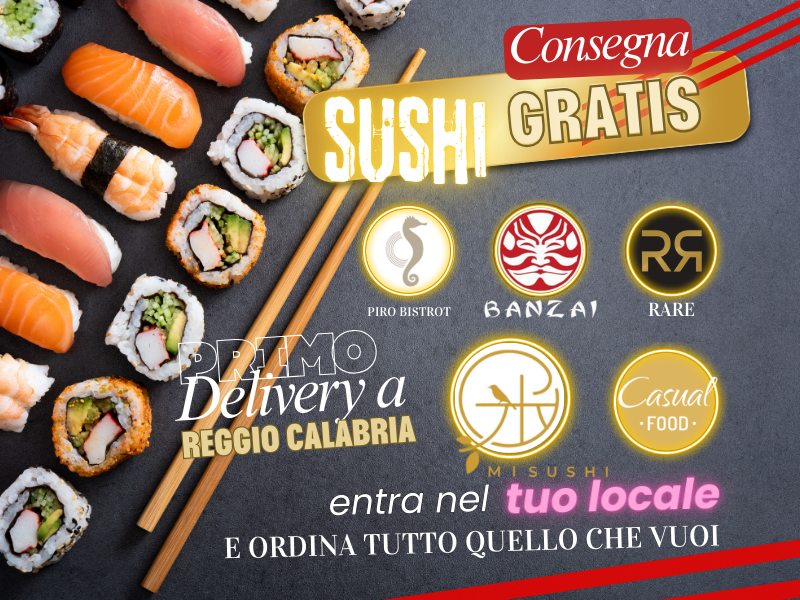 C. GRATUITA mercoledì/SUSHI